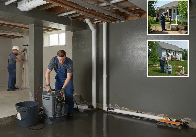 Basement Waterproofing and Flood Prevention process in Ontario County, NY